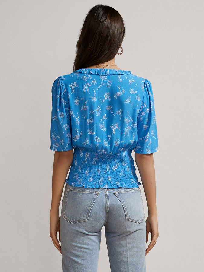 Valerie Blue Dandelion Top by KITRI Studio