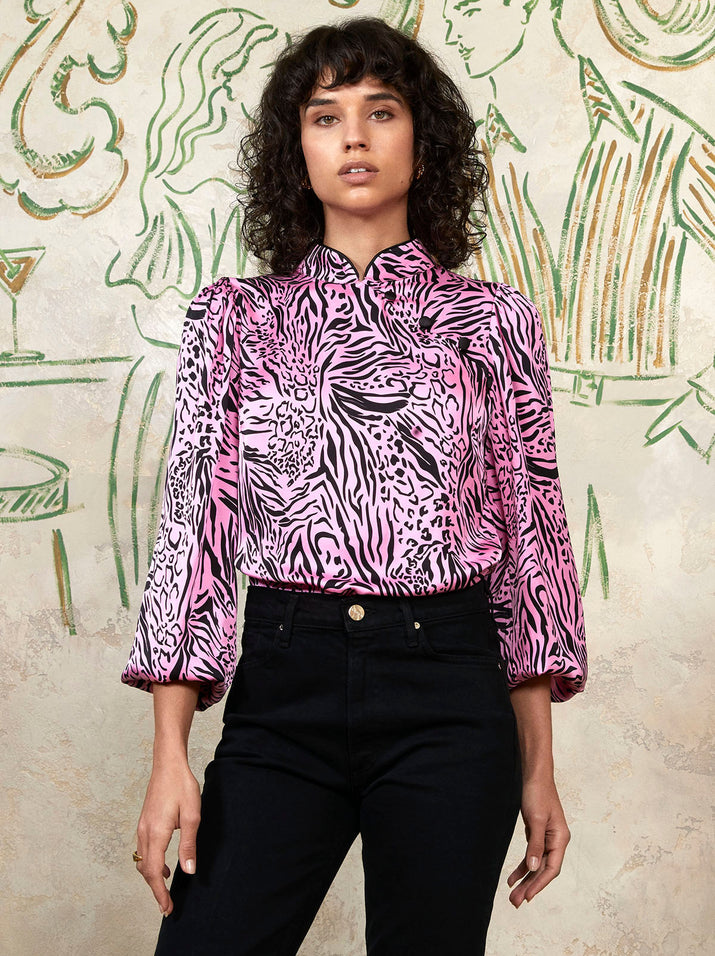 Ada Pink Animal Top
