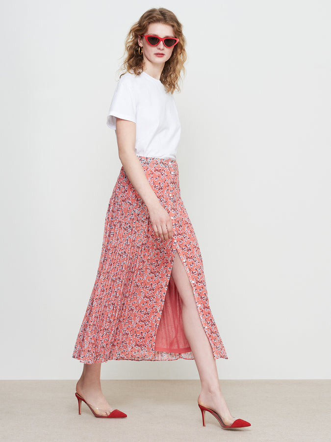 Kira Print Midi Skirt