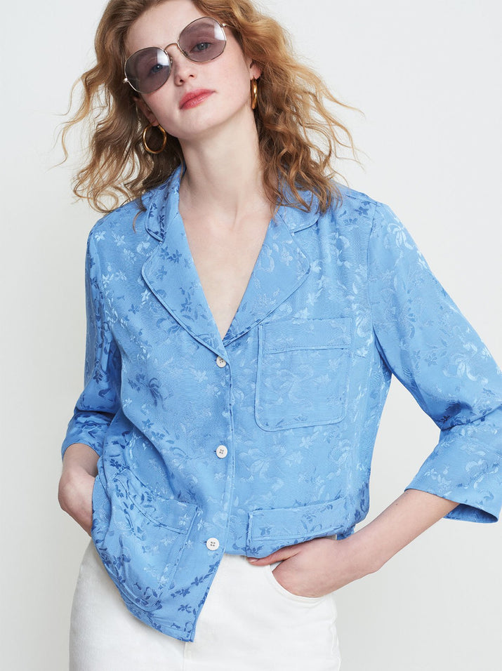 Mayara Cornflower PJ Blouse